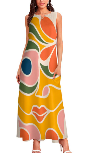 Puccelli Abstract designer dress